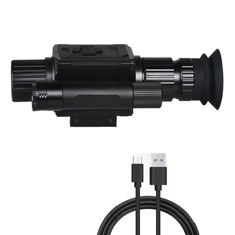 NK008 Digitale Nachtkijker 5X Zoom Infrarood Jachtcamera Riflescope HD 1080P Video Record Monoculair Nachtzichtapparaat