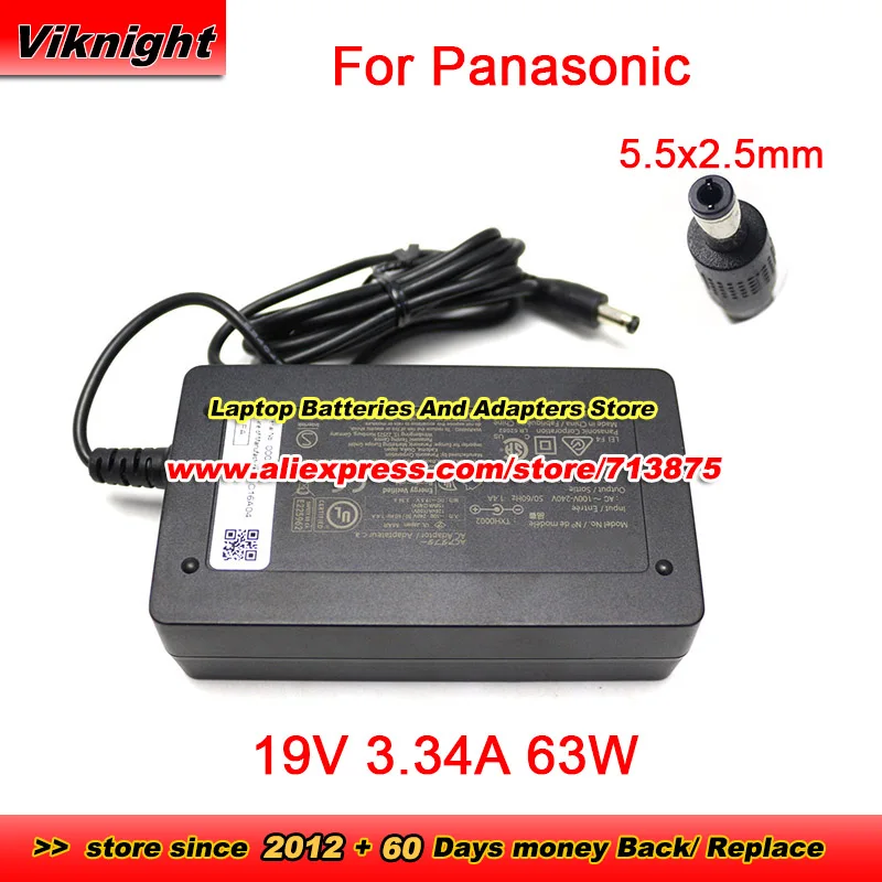 ​Genuine TXH0002 Ac Adapter for Panasonic TH-24H400H LED TV TH-40H400H LED TV 19.5V 3.34A 65W Power Supply With 5.5X2.5mm Tip