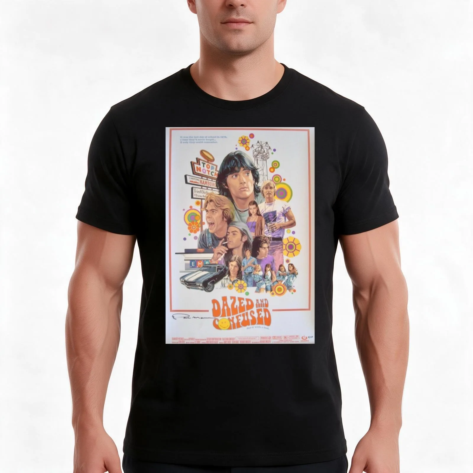 Dazed and Confused | Perfect Gift T-Shirt, Summer Casual Cotton Tee, Oversized Streetwear Tops, Vintage Graphic Print