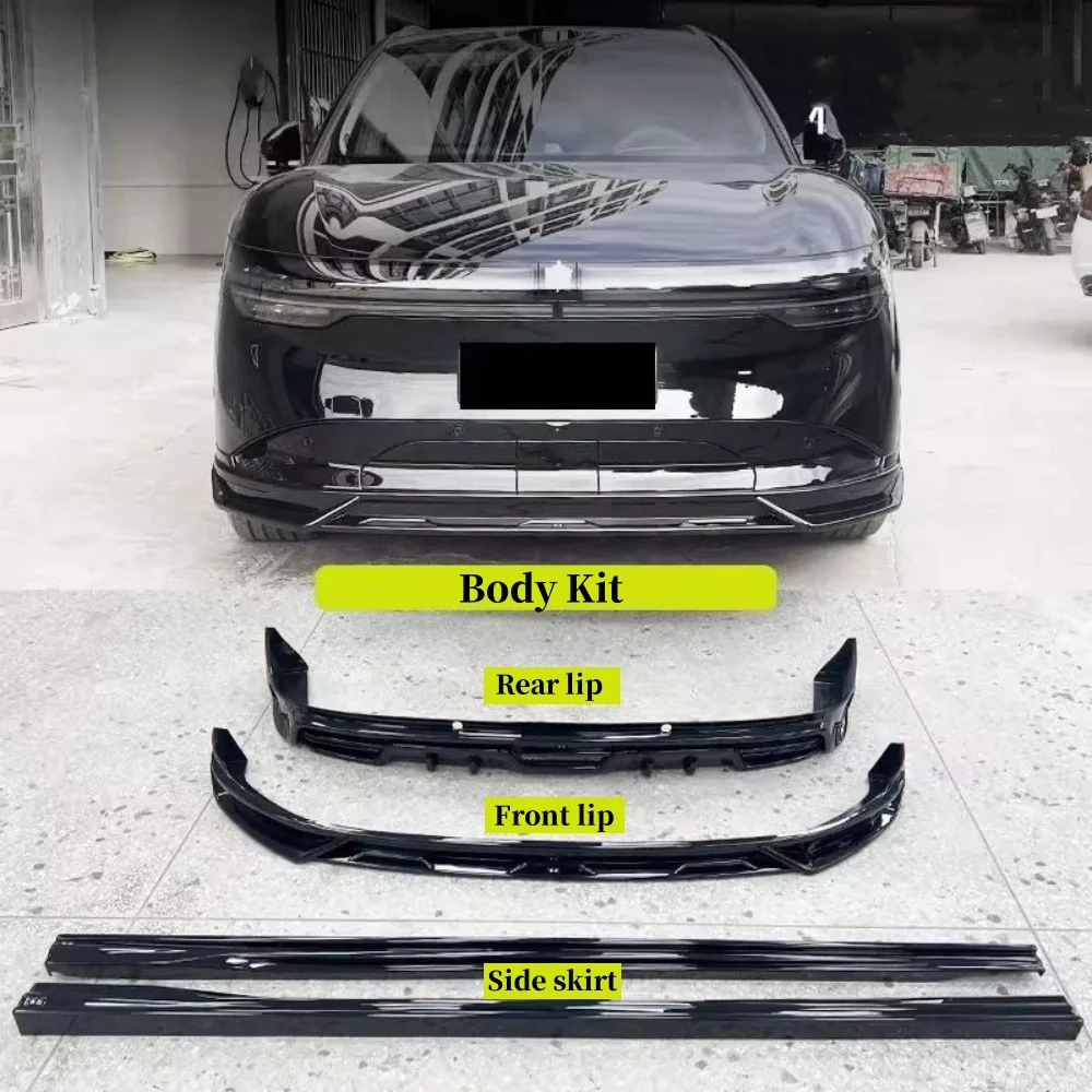 

Body kit for ZEEKR 7X modified Gloss black Surround Front lip Rear lip Side skirt Car Accessories