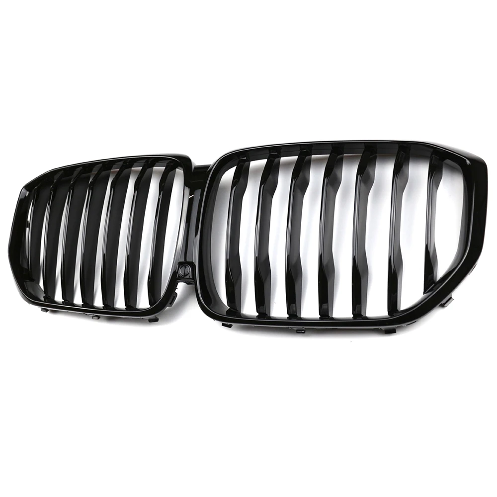 

Top quality 2019 X5 G05 ABS plastic glossy black single line front kidney front grille for BMW