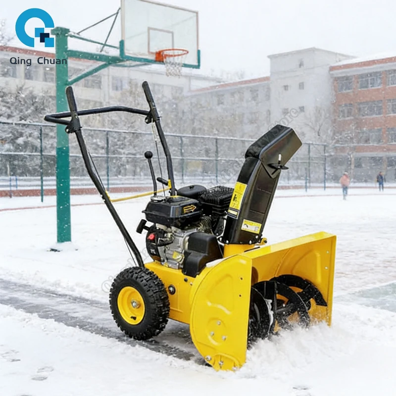 آلة إزالة الثلوج الأوتوماتيكية مصنع الدفيئة آلة إزالة الثلوج الصغيرة اكسبرسواي منفاخ الثلج #2