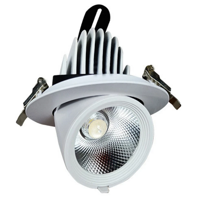 

JFBL Hot LED Elephant Trunk Light Flowering Spotlight COB Downlight Embedded Ceiling Light 360 Degrees 20W