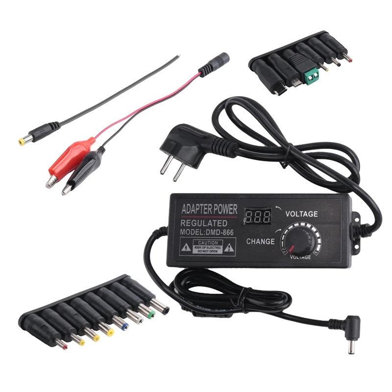 GTBL 3-36V 4A 144W Universal Power Supply 3V 5V 6V 9V 12V 15V 18V 20V 24V 30V 36V Adjustable Variable Switching AC/DC EU Plug