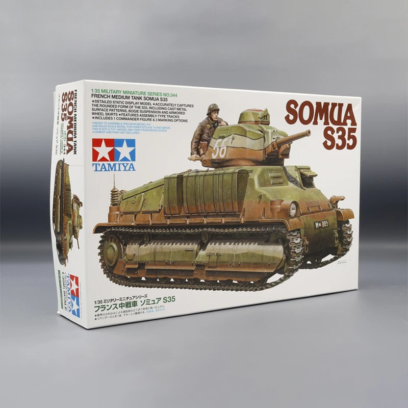 

TAMIYA model building kits 35344 french medium tank somua s35 1/35