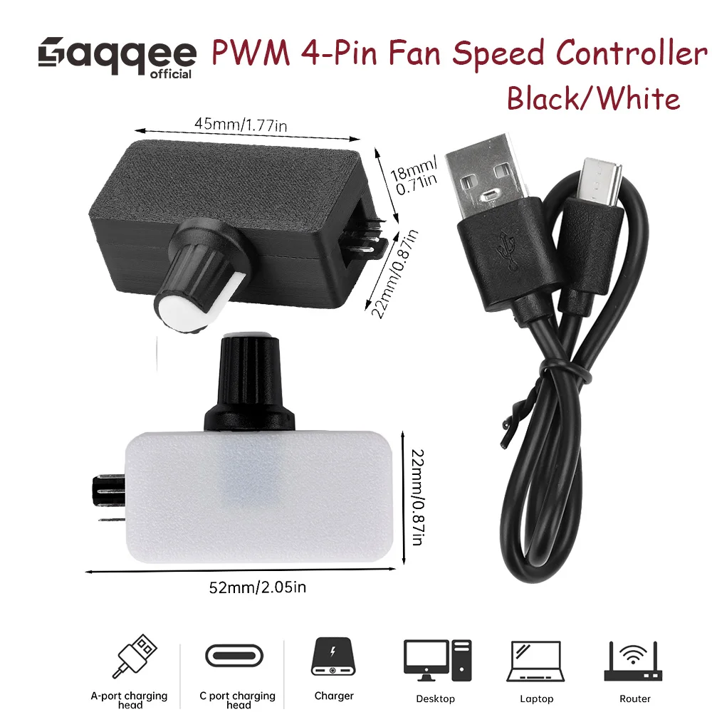 

ШИМ-регулятор скорости 25 кГц, 12 В постоянного тока, 4-контактный контроллер скорости вентилятора, USB-источник питания типа C, сделай сам, ширина теплового импульса с водяным охлаждением, модуляция