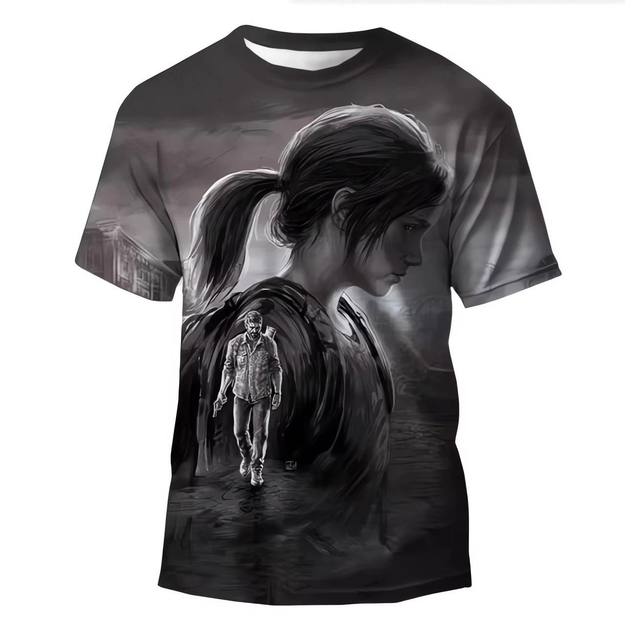 Hot selling brand new 'The Last of Us' T-shirt game 3D printed streetwear for men and women casual fashion oversized T-shirt