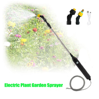 Electric Plant Garden Sprayer 2/3/5m Powerful Battery Powered Sprayer Telescopic Wand Gardening watering tool Electric Sprayer