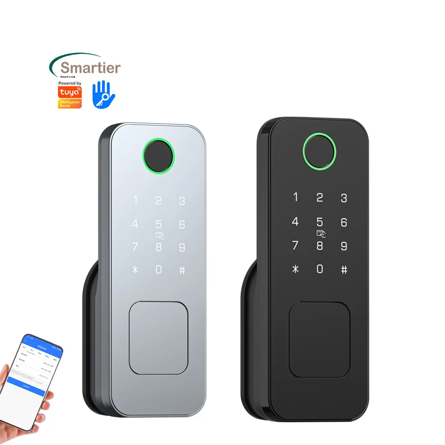 

Smartier открытый электронный умный пароль от отпечатков пальцев цифровой замок Tuya Ttlock умный дверной замок
