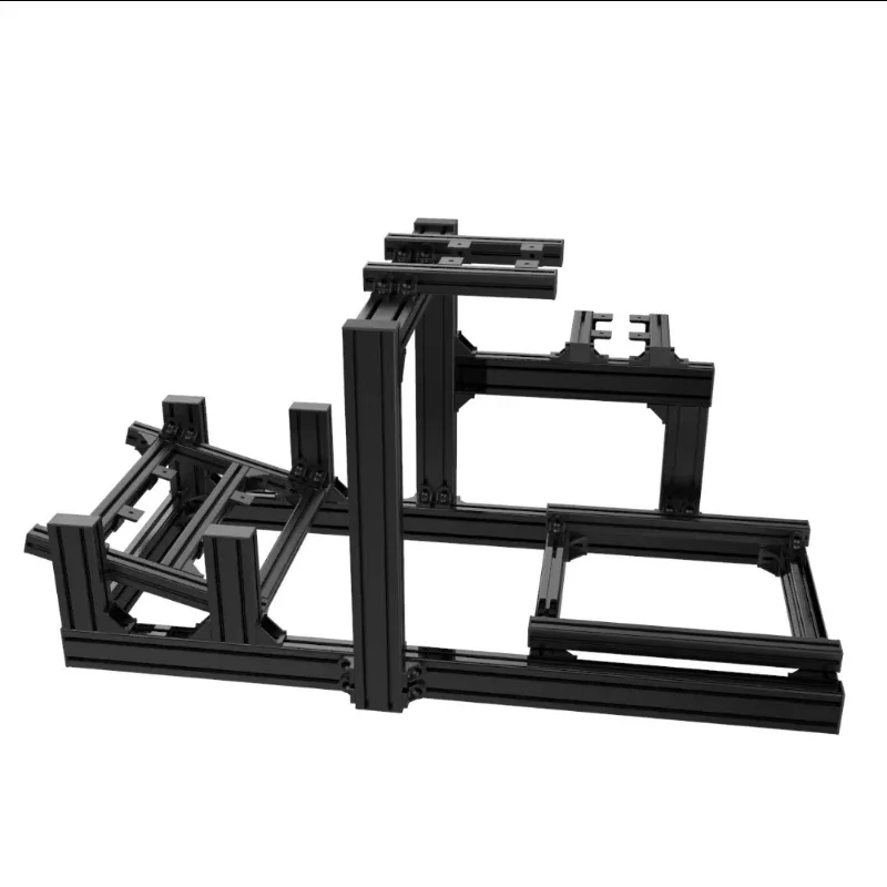 

40120 Aluminum Profile Bracket 4080 Black Profile Bracket Speed Magic Claw Racing Simulator