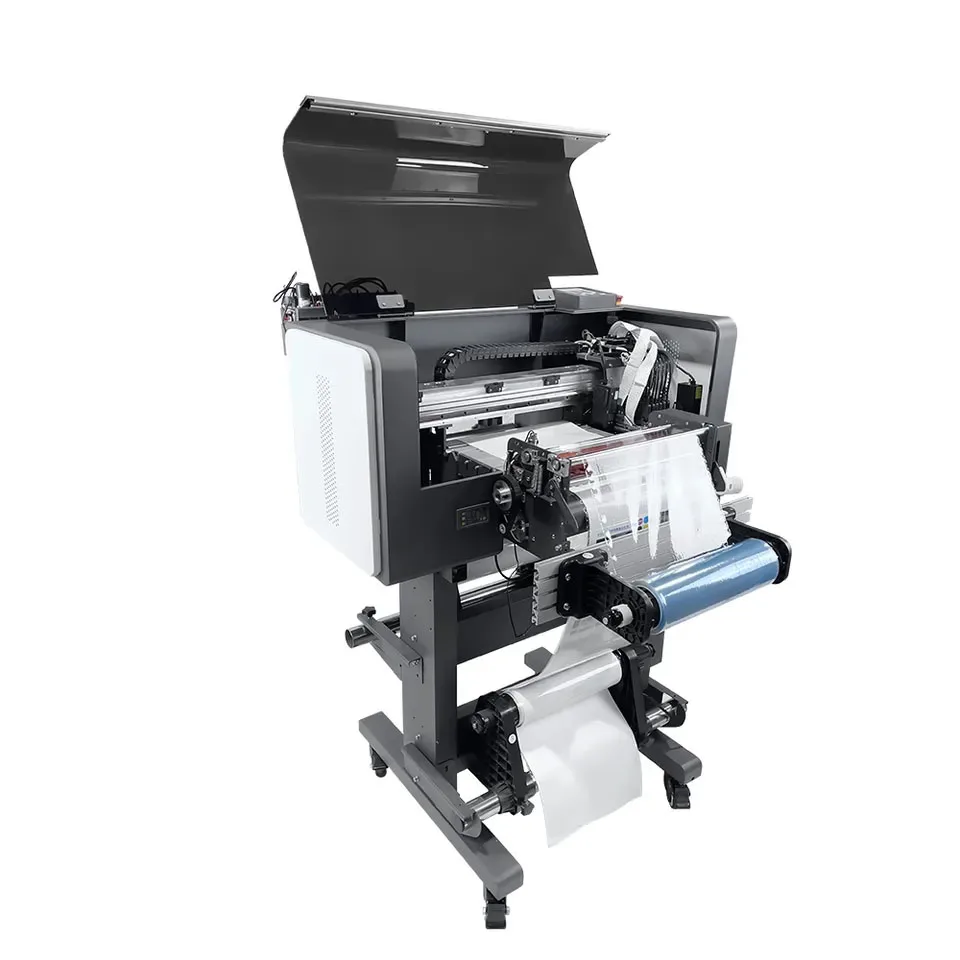 Products subject to negotiationUnic Brand New Model Roll to Roll UV DTF Printer With 2-3 XP600 Printheads With Laminator Used