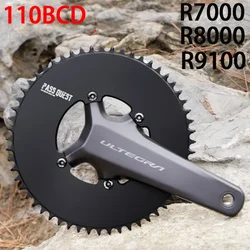 110BCD crown for Shimano 105 R7000 R8000 R9100 road bike 36T 40T 44T 46T 48T 50T 52T 54T 56T 58T Round Chainring Bike Chainwheel