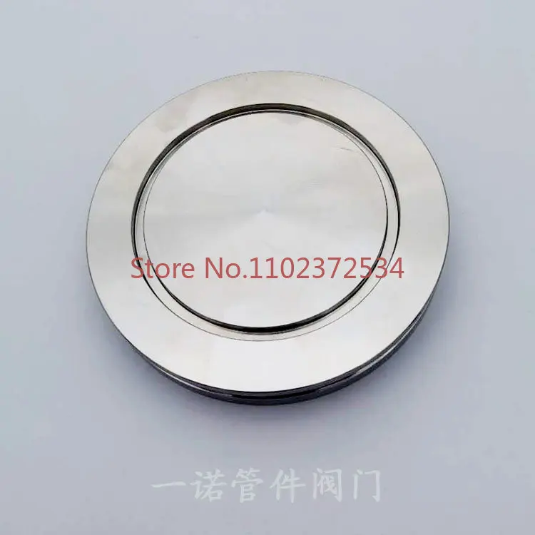 ISO high vacuum blind plate configuration - K groove LF hook type 304 stainless steel 63 pipe fittings 80 flange 100 plug 160