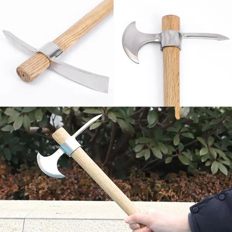 Pick Axes For Digging Garden Pick Axe 2 In 1 Efficient Pickaxe Multifunctional Stainless Steel Hand Pick Axe Small Pick Axe