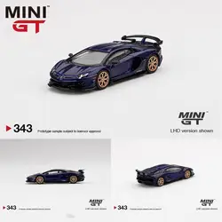 車モデルtsmMini gt,鋳造合金,aventador svj,新しいgiallo orion,1: 64, 343, 329, 506, 391, 425, 449,,ギフト