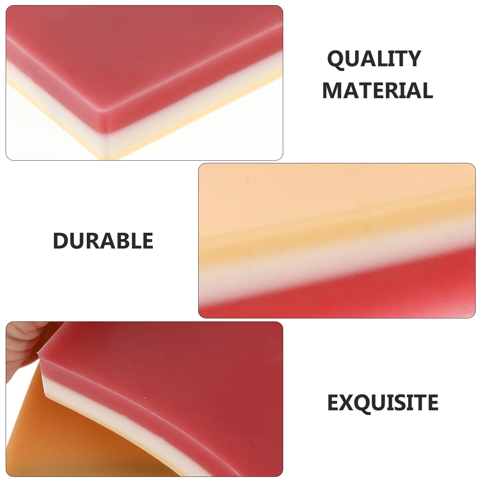 IV Pratica Simulazione Pelle per Modulo Formazione Ad Iniezione Tampone di Sutura in Silicone