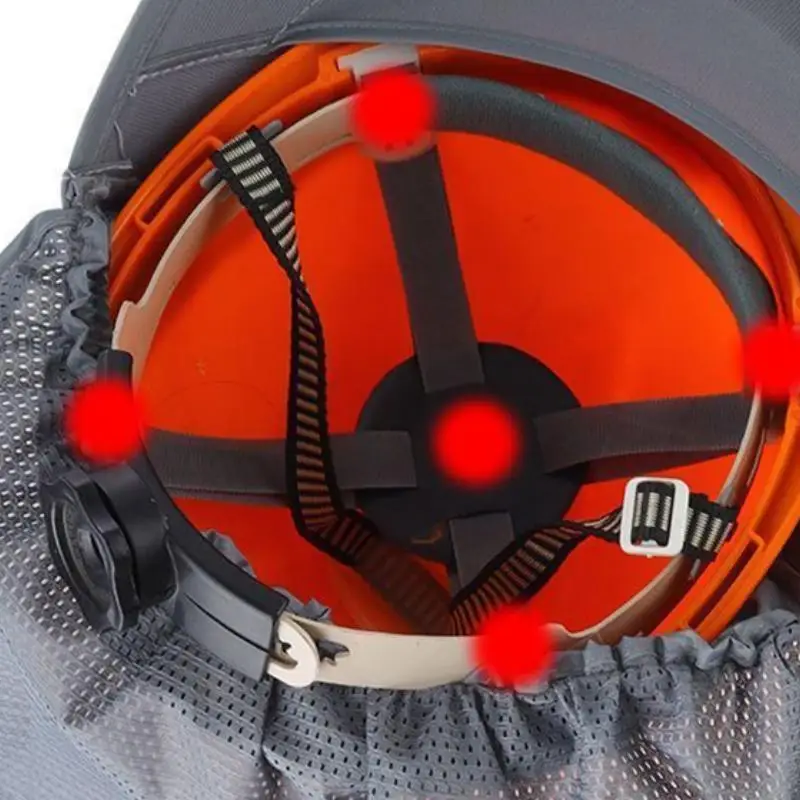 1Pcs Summer Sun Shade Safety Hard Hat Neck Shield Helmets Reflective Hat Brim Reflective Cap Cover For Construction Workers
