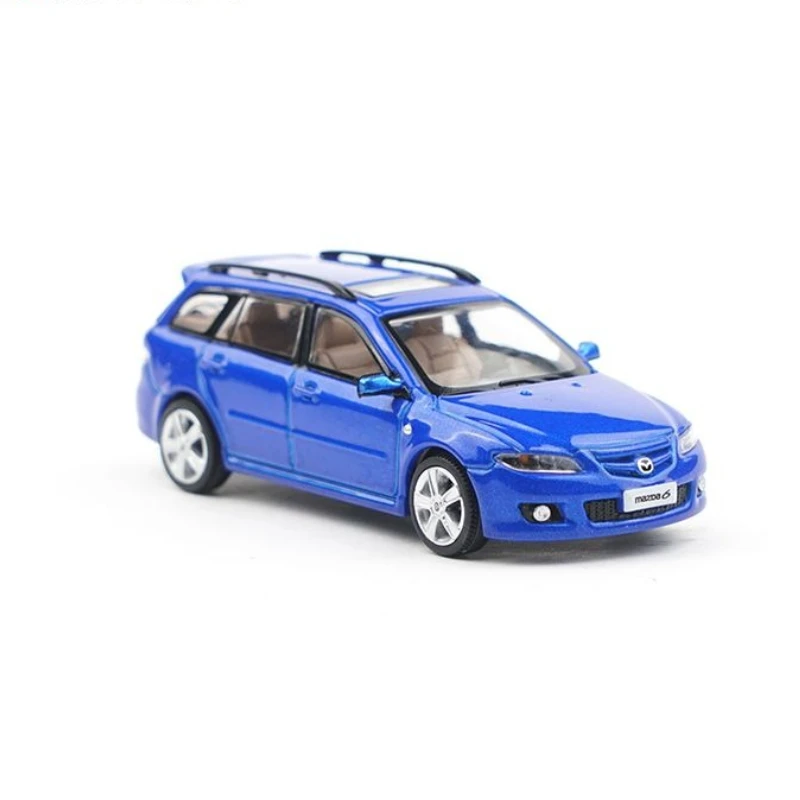 

Миниатюрная модель автомобиля XCARTOYS Mazda Wagon Blue Edition в масштабе 1/64, литая из сплава, изысканная коллекционная игрушка-подарок для мальчиков