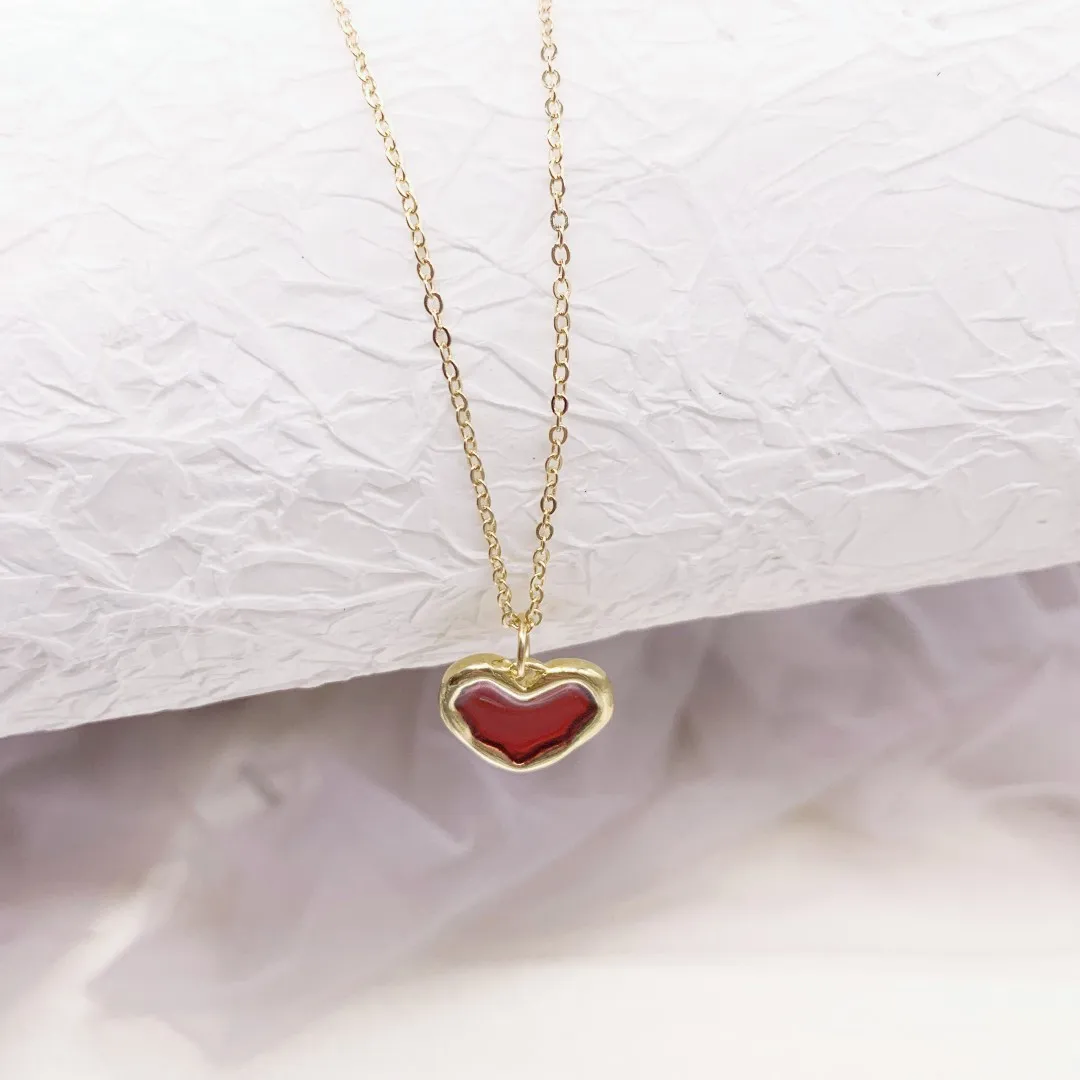 New Red Love Necklace  Necklaces for Women Jewelry Free Dropshipping Wholesale