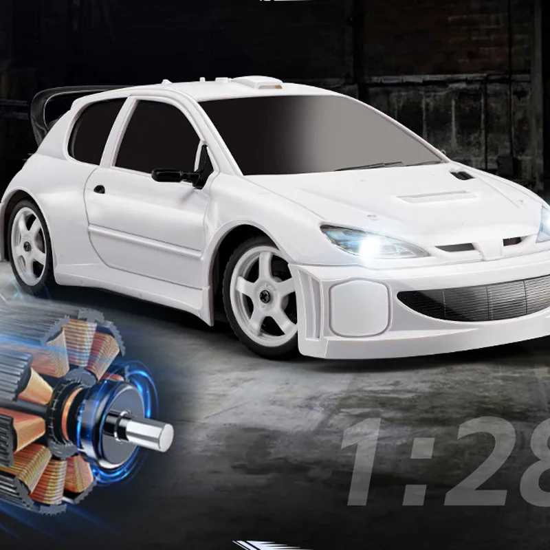 

Landa 1:28 Four-Wheel Drive Full Proportion Drift Remote Control Car Rc Car Boy Toy Car Competition Toy Car Boy Birthday Gifts