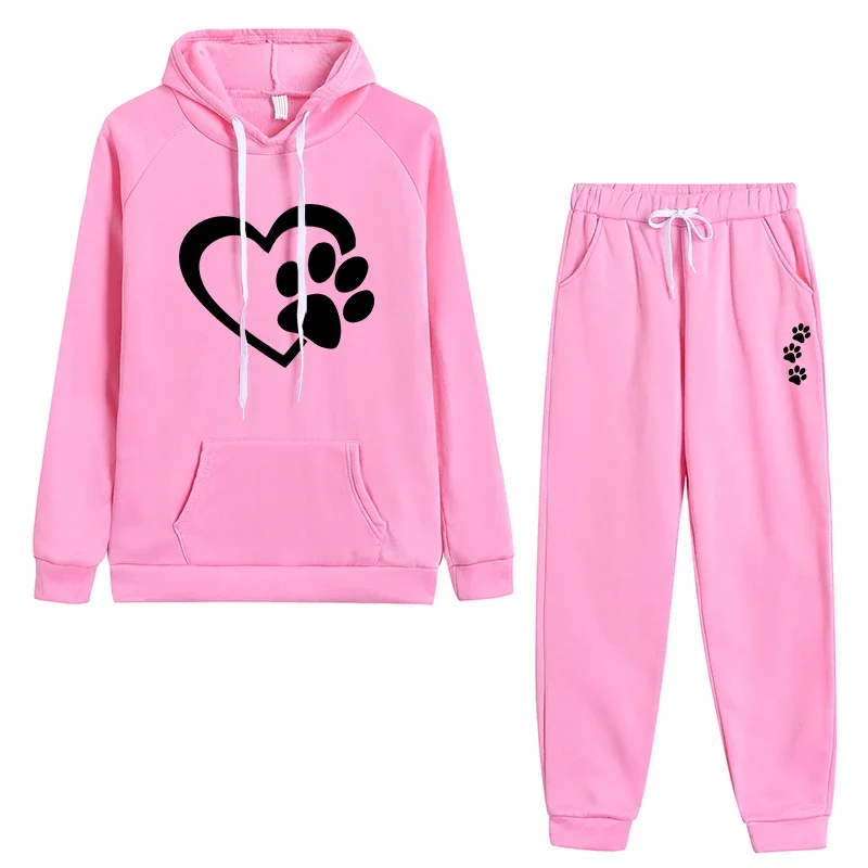 Women's Tracksuit New in Matching Sets Hoodies and Sweatpants 2025 Four Seasons 2 Piece Sets Ladies Casual Fashion Outfit hoodie