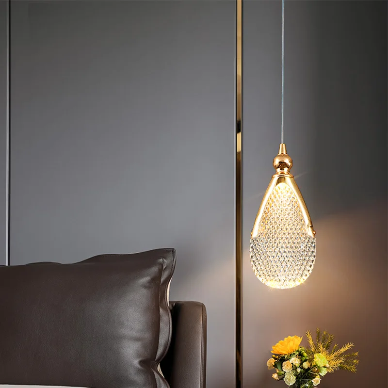 Stylish Modern Luxury Golden LED Pendant Lights Art Indoor Lamps for Hotel Hall Bedroom Living Room Home Decoration Chandelier