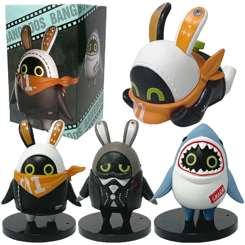 

Game Zenless Zone Zero Figure Toy Bangboo Sharkboo Amillion 3D PVC Action Figurine Anime Model Dolls Collection Statue Xmas Gift