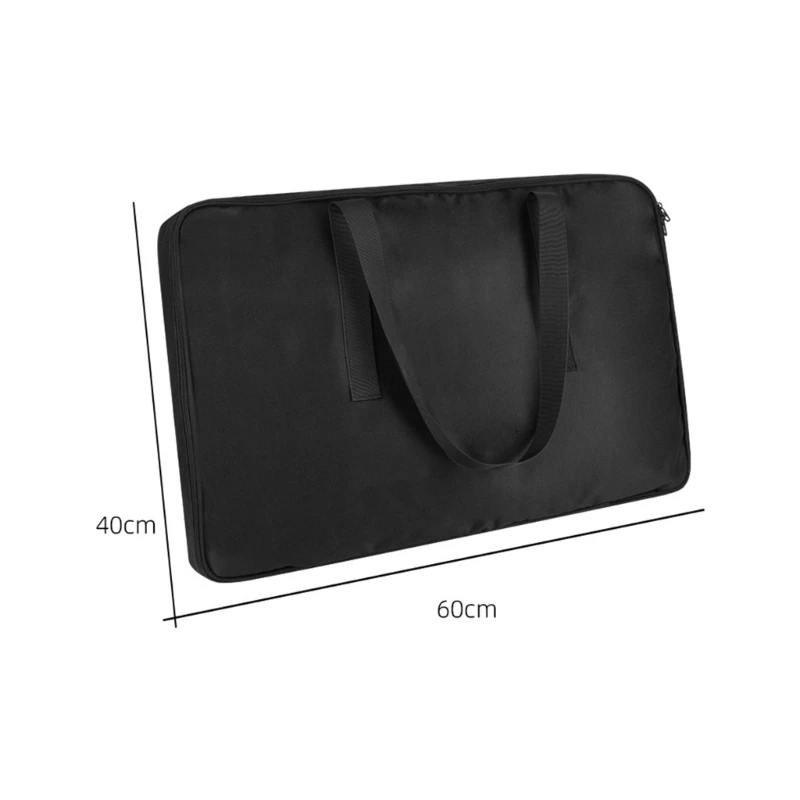 Portable Music Stand Storage Bag Easy to Use & Store Large Capacity Solid Holder 58x7.5x38.5cm