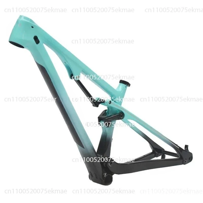 Carbon fiber 27.5/29 inch soft tail shock absorber off-road mountain frame downhill mountain frame