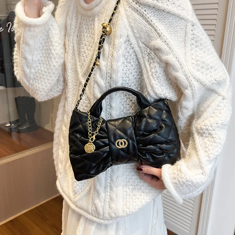 

Women's Messenger Bag Shoulder Crossbody Handbag Leather By Luxury Brand Famous Designer Elegant Popular Trend