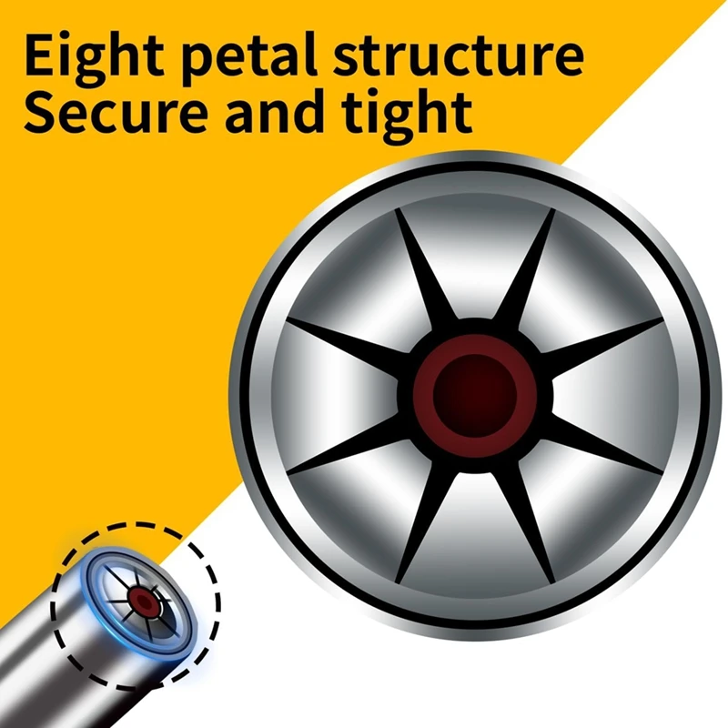 Salle de bain T! Couremplaçant de odorà graisse manuel et électrique, 8 mâchoires de verrouillage, pointe de graisse à dégagement rapide, convient à tous les 1/8 pouces, NPT, 12000PSI