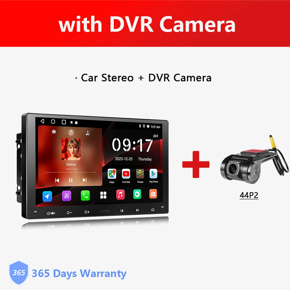 9 inch Android Double Din autoradio met CarPlay, Android Auto, draadloze verbinding, touchscreen, camera, wifi, bluetooth, gps-navigatie, DSP & EQ, hoofdunit, multimediaspeler voor in de auto, A5L