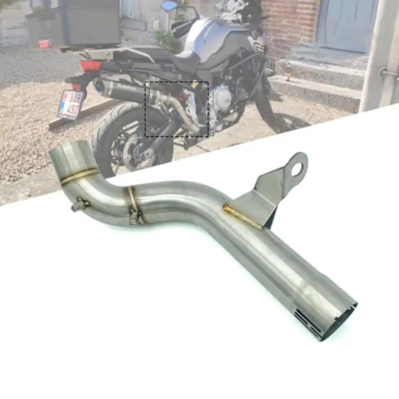 

Slip On For F800 F900 GS ADVENTUR 2024 2025 2026 Motorcycle Exhaust System Escape Stainless Steel Middle Mid Link Pipe