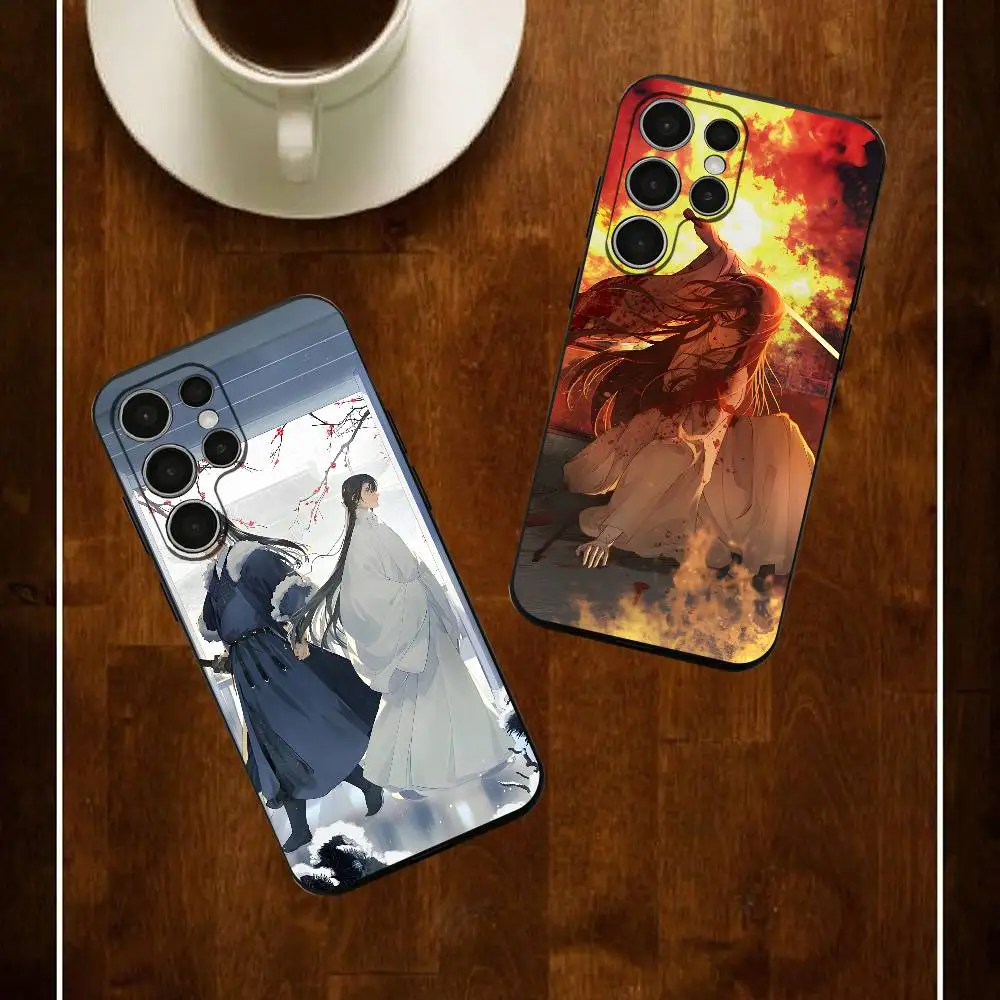 

Ballad of S-Sword and W-Wine Silicone Case For Samsung S25 24 23 22 21 20 Plus Ultra 5G Lite Shockproof Cover