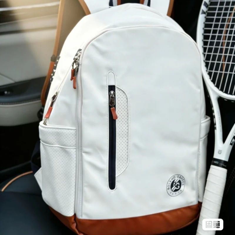 

Wilson Roland Garros - Clay Tennis Bag, 2-racket Max Backpack with compartments, commemorative trip to the French Open