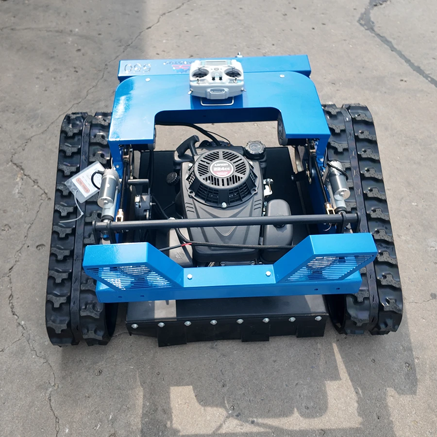 STLF WJW China Selbstfahrender Raupenrasenmäher im neuen Design, automatischer ferngesteuerter Rasenmäher