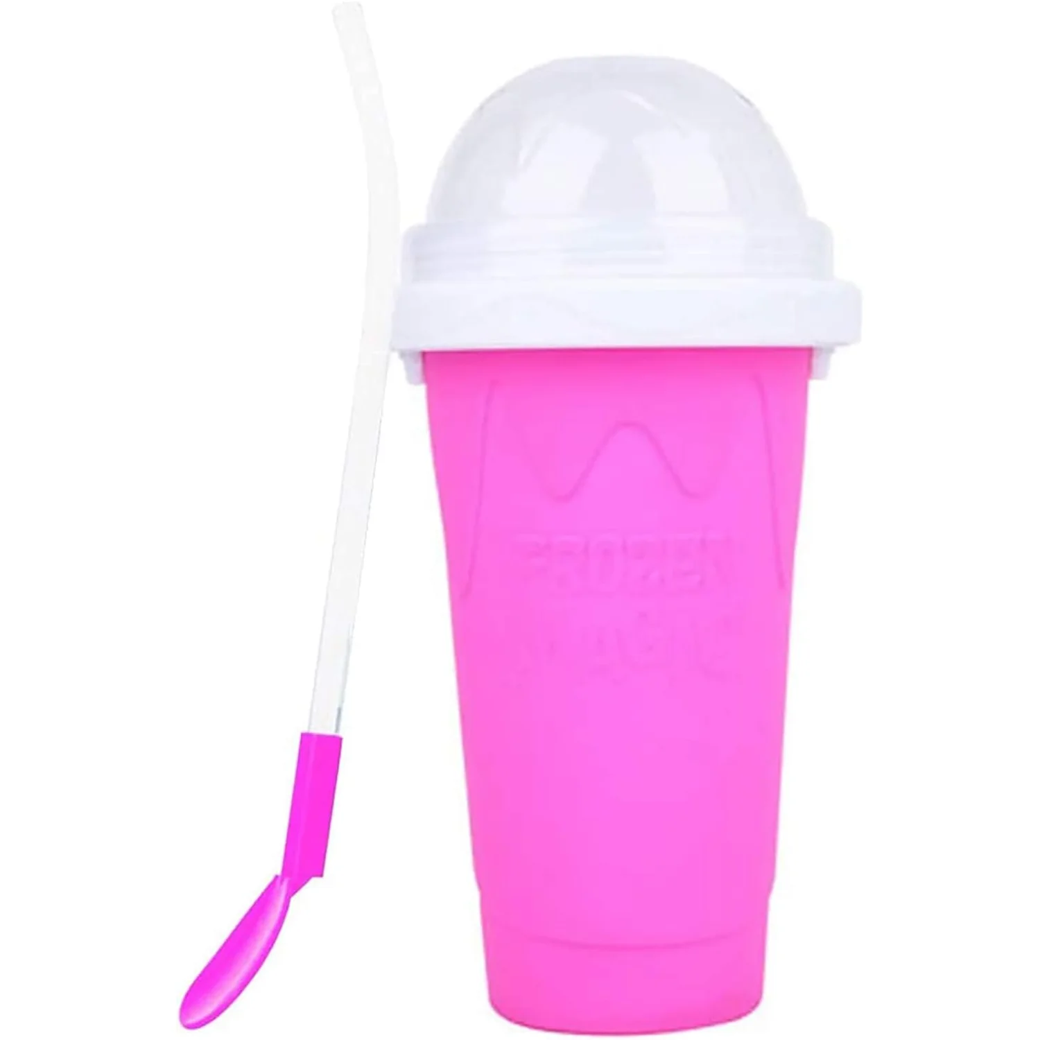 Чашка для приготовления слякоти для TIK TOK Quick Smoothies и мороженого — легко носить с собой, синий цвет