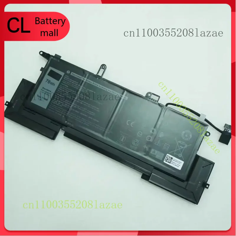 

New 78Wh 7146W Battery Compatible with for Dell Latitude 7400 2-In-1 NF2MW C76H7