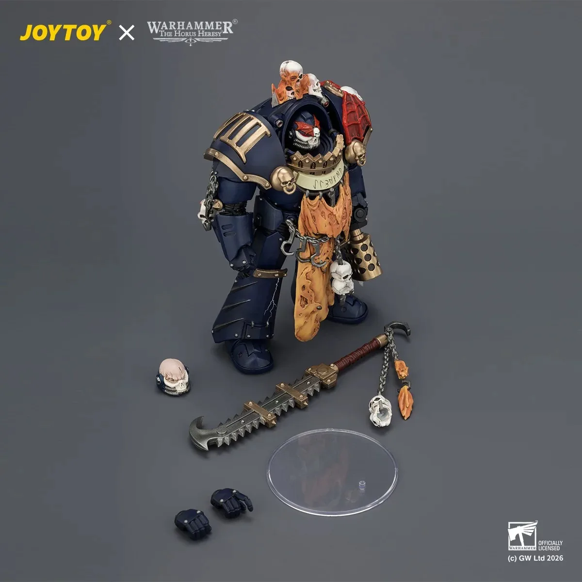 【Accessories】Joytoy Warhammer 1/18 Action Figures Night Lords Contekar Terminator Dissident Model Toy 3.75inch view 6