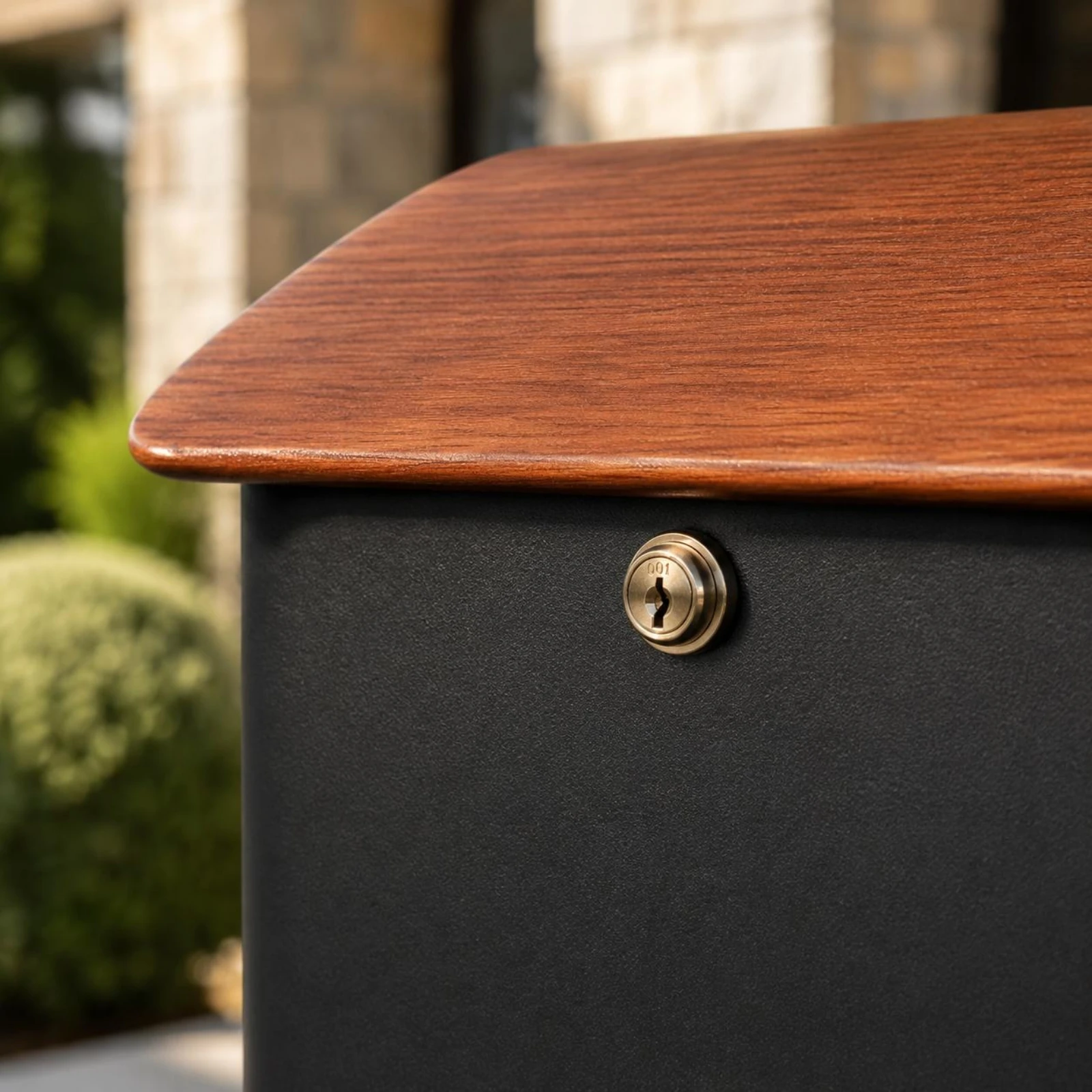 

Anti Theft Parcel Box Locked Outdoor Parcel Mailbox Anti Theft Mailbox Large Capacity Mail Storage Rustproof for Villa Owners