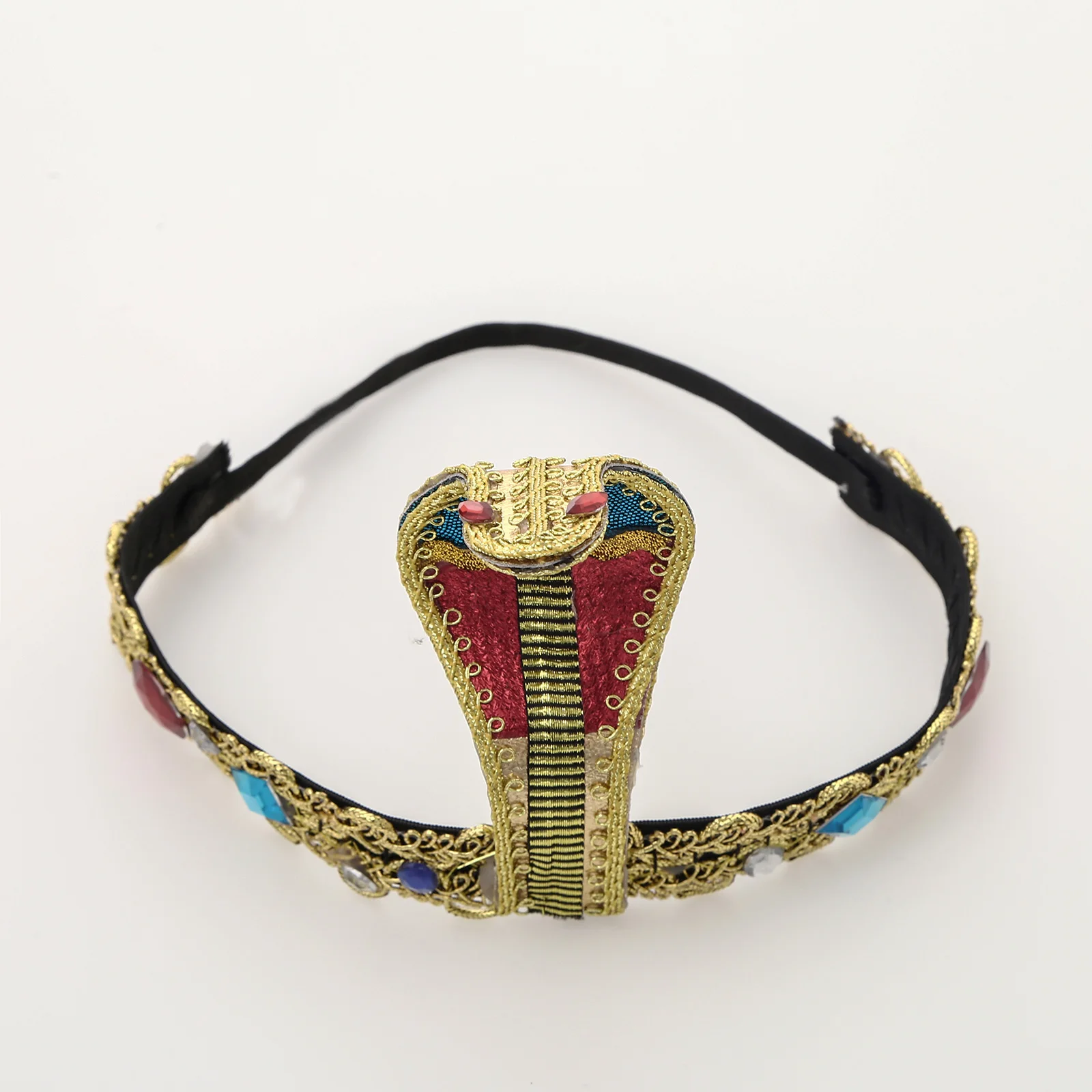 Egyptian Costume Accessories Adult Egyptian Belt/Collar /King Cane/Pharaoh Snake Headband Women Men Cosplay Egypt King Clothing