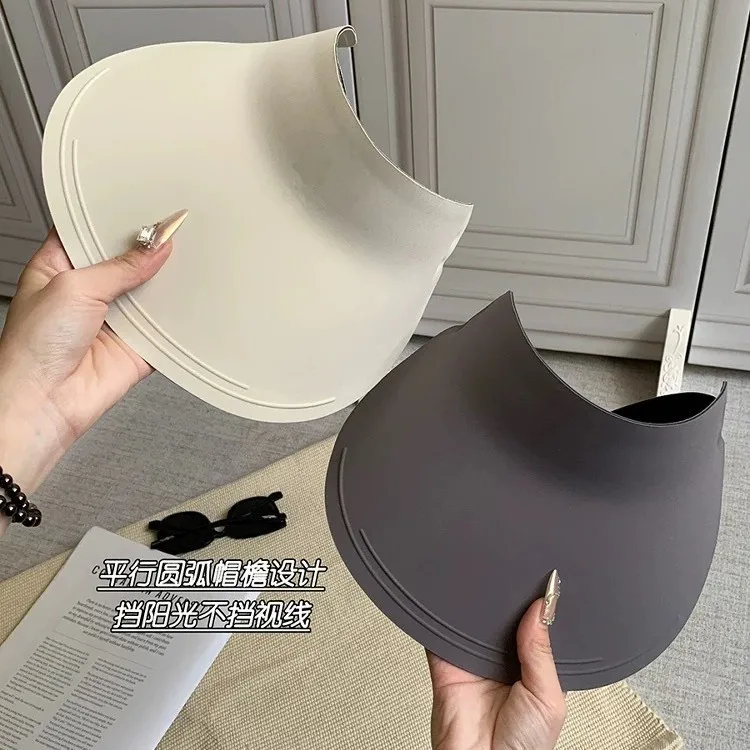 يجب أن يكون لصيف 2025 - لديك! قبعة نسائية فارغة بدون أثر - كبيرة الحجم - قبعة شمس بحافة - حماية نهائية من الأشعة فوق البنفسجية للترفيه في الهواء الطلق