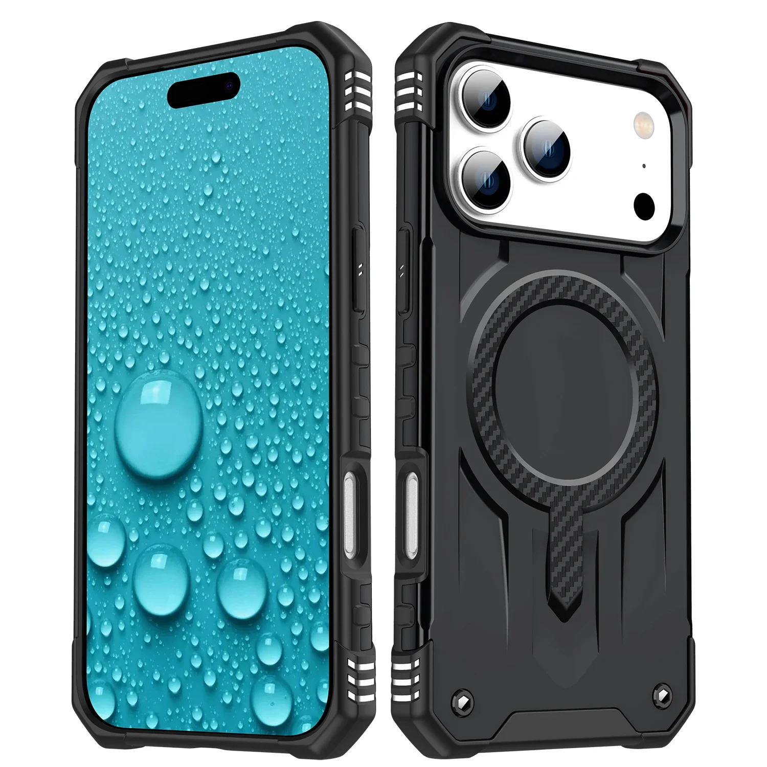 Funda Dura Antideslumbrante A La Moda Para Iphone 17 Pro Max 16E 16 17 Air 15 14 Plus Iphone14 Iphone17 Iphone16 Iphone15 Funda De Doble Capa
