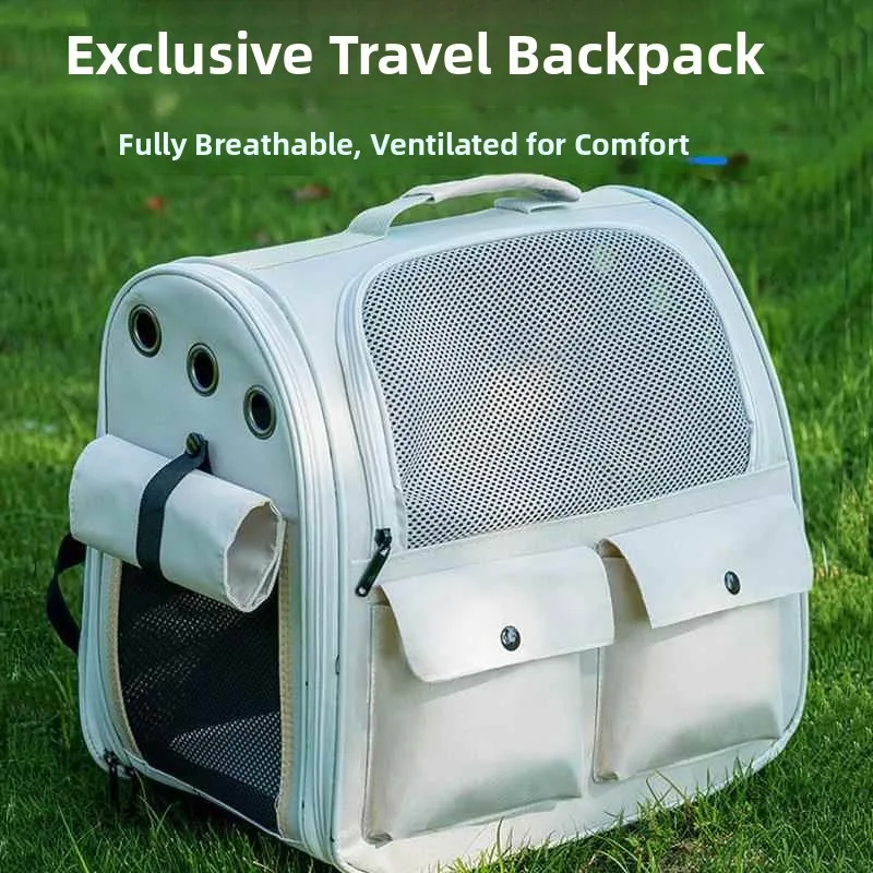 

Дышащая переноска для собак, портативная сумка через плечо, с функцией снятия стресса, маленькая клетка для собак, универсальная для всех сезонов