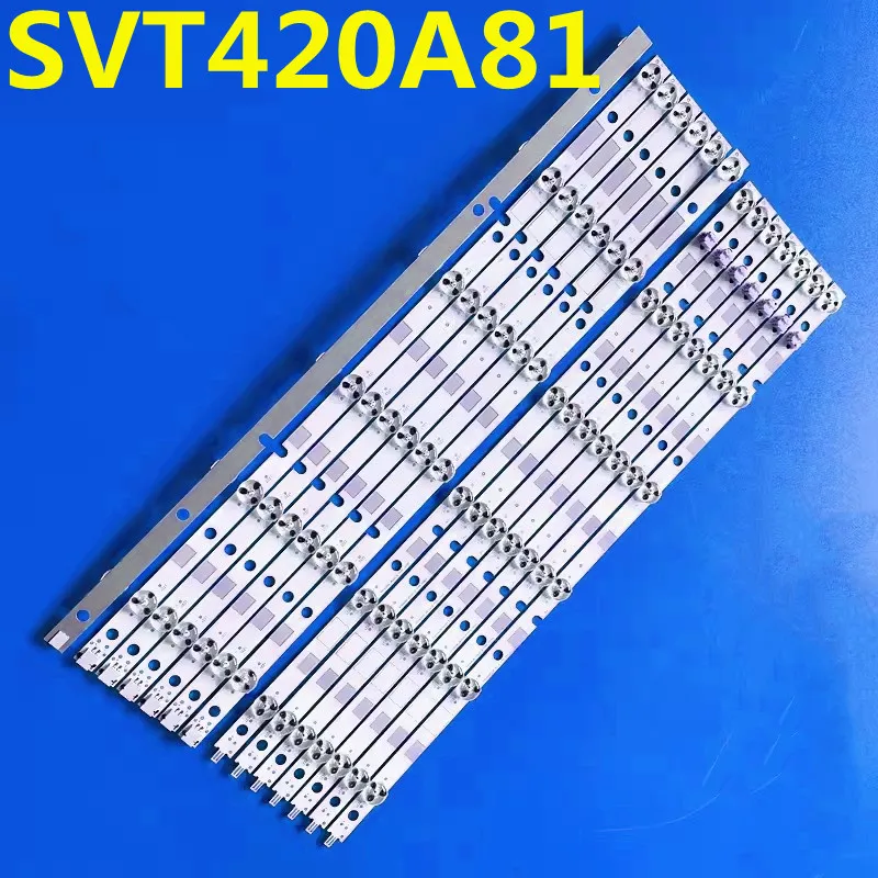 14PCS LED Backlight Strip for SVT420A81 REV03 R L type 130613 42L7453RB 42L7453D 42L6463DG LC420DUK SG K2