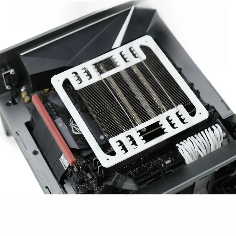 

【 Omnidirectional fan conversion frame 】, axp90 X47 X53 fan adapter 9-12cm metal down pressing ITX