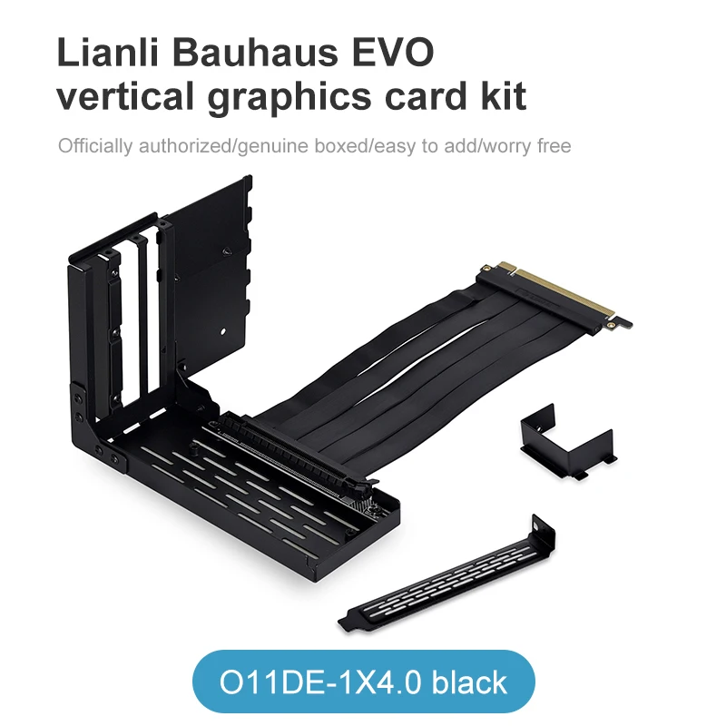 Imagem -02 - Lianli Bauhaus-suporte de Exibição Vertical Vertical Módulo Usb Kit io do Painel Frontal O11d Evo