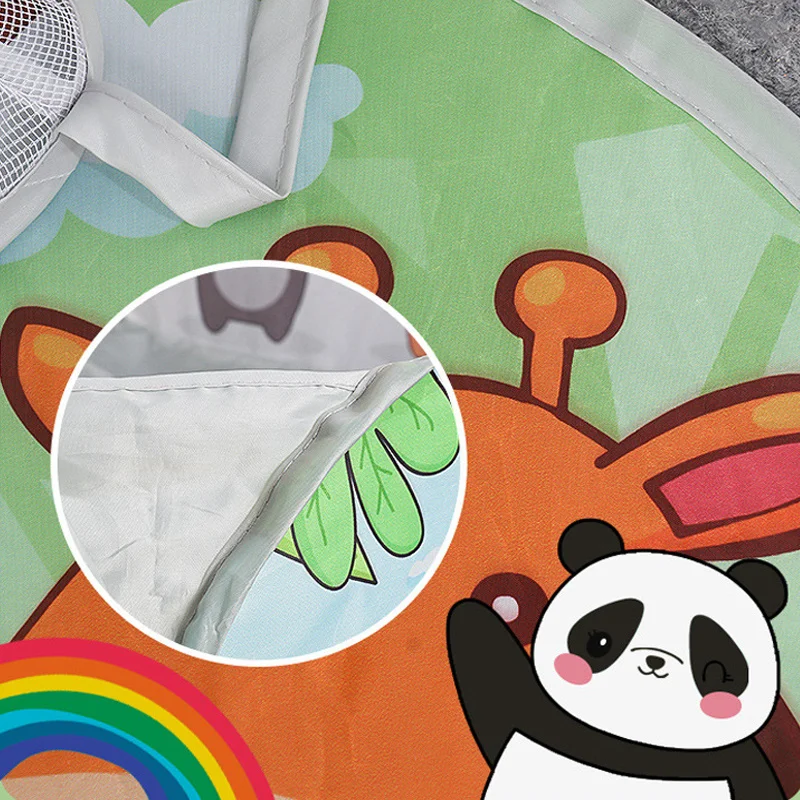 Pozo de bolas para niños de 1,2 M con cesta, juguetes para niños, parque infantil de piscina de bolas de océano para interiores, tienda para niños pequeños, parque infantil bonito para gatear para bebés
