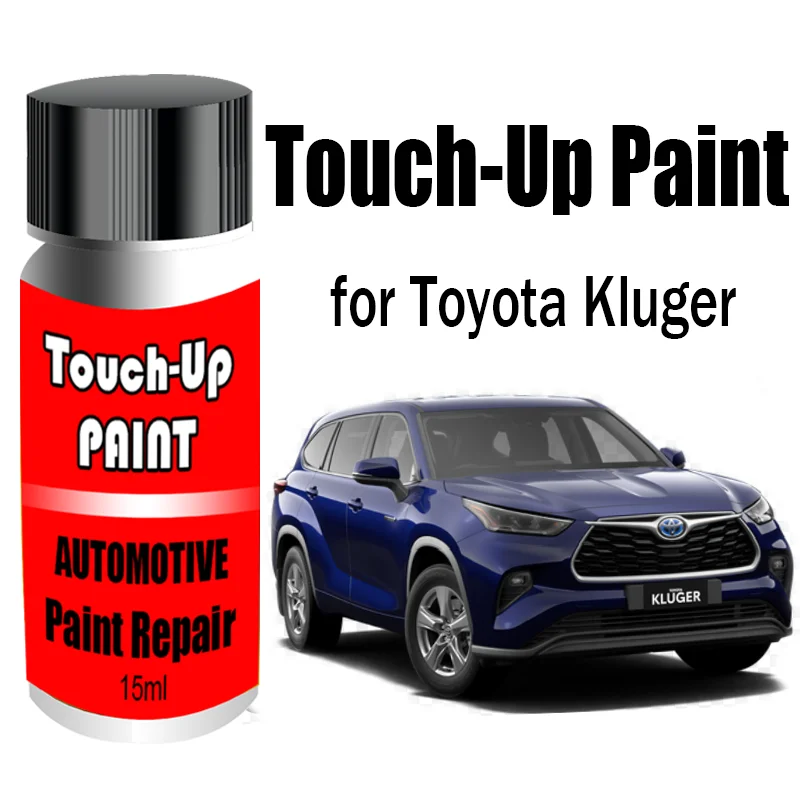 

Автомобильная краска для ретуши (с кистью) для Toyota Kluger, средство для удаления царапин, аксессуары для ухода за краской автомобиля