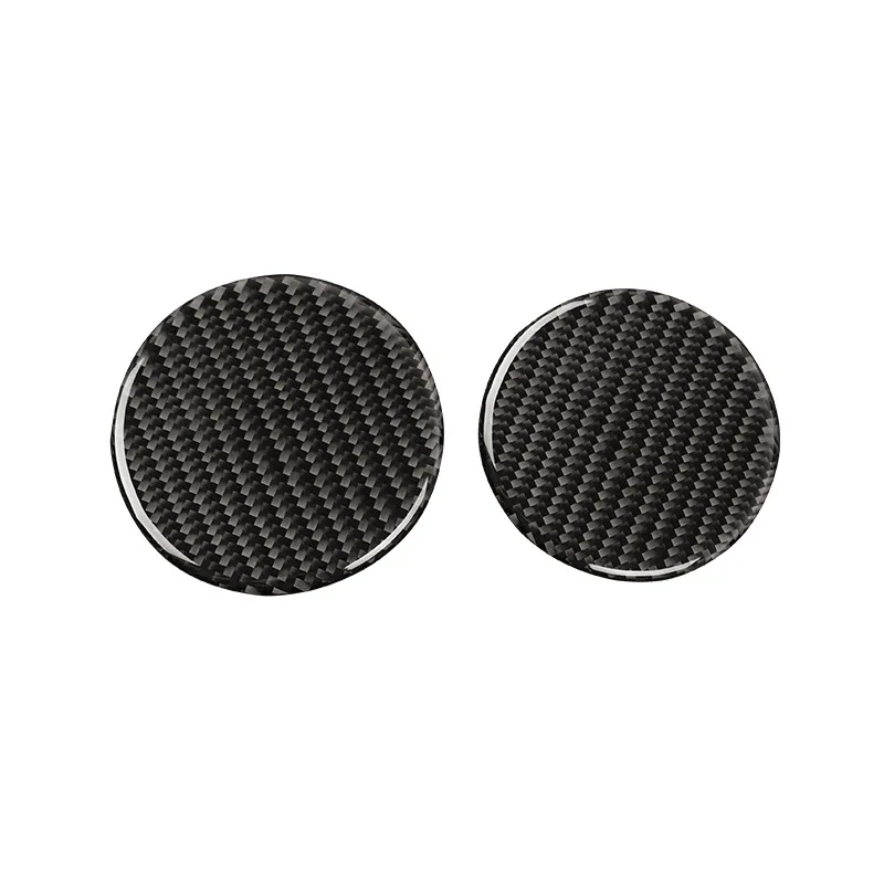 

Suitable for Ford Wild HorseMustang Water Cup Mat Carbon Fiber Decorative Sticker Car Interior Design Modification Accessories